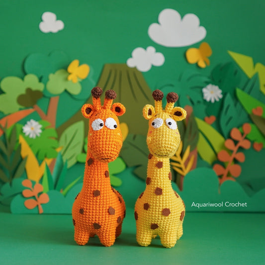 Giraffe Amigurumi Crochet Pattern: Cute Crochet Giraffe Toy (PDF)