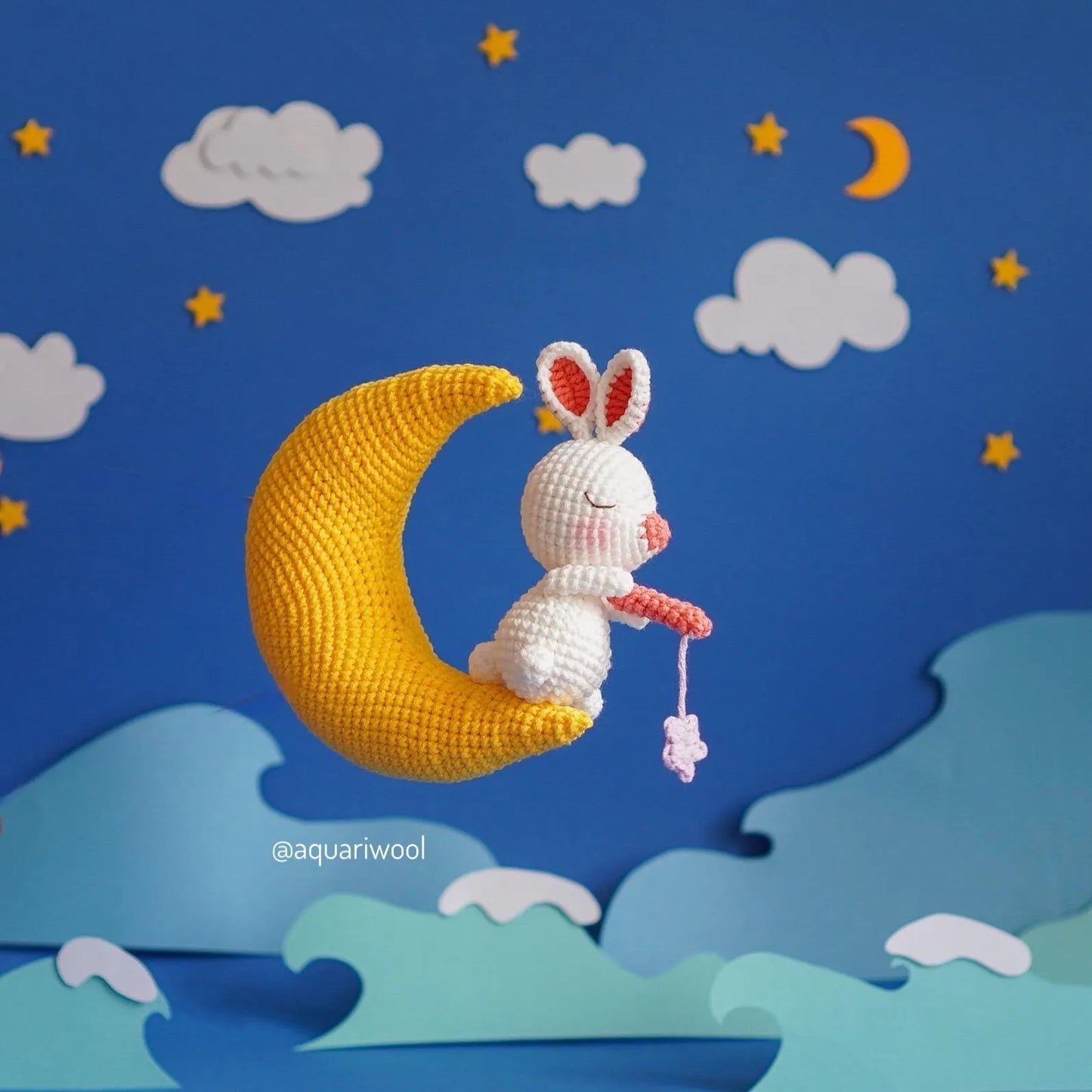 Alice au pays des merveilles (Amigurumi Pattern/Amigurumi Crochet Pattern/Crochet Amigurumi Pattern by Aquariwool)