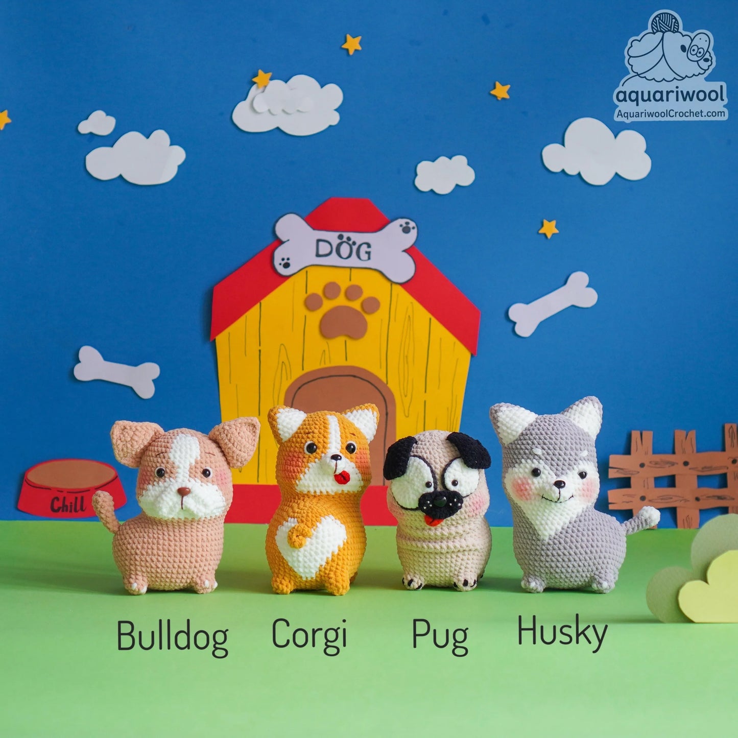 Alice au pays des merveilles (Amigurumi Pattern/Amigurumi Crochet Pattern/Crochet Amigurumi Pattern by Aquariwool)