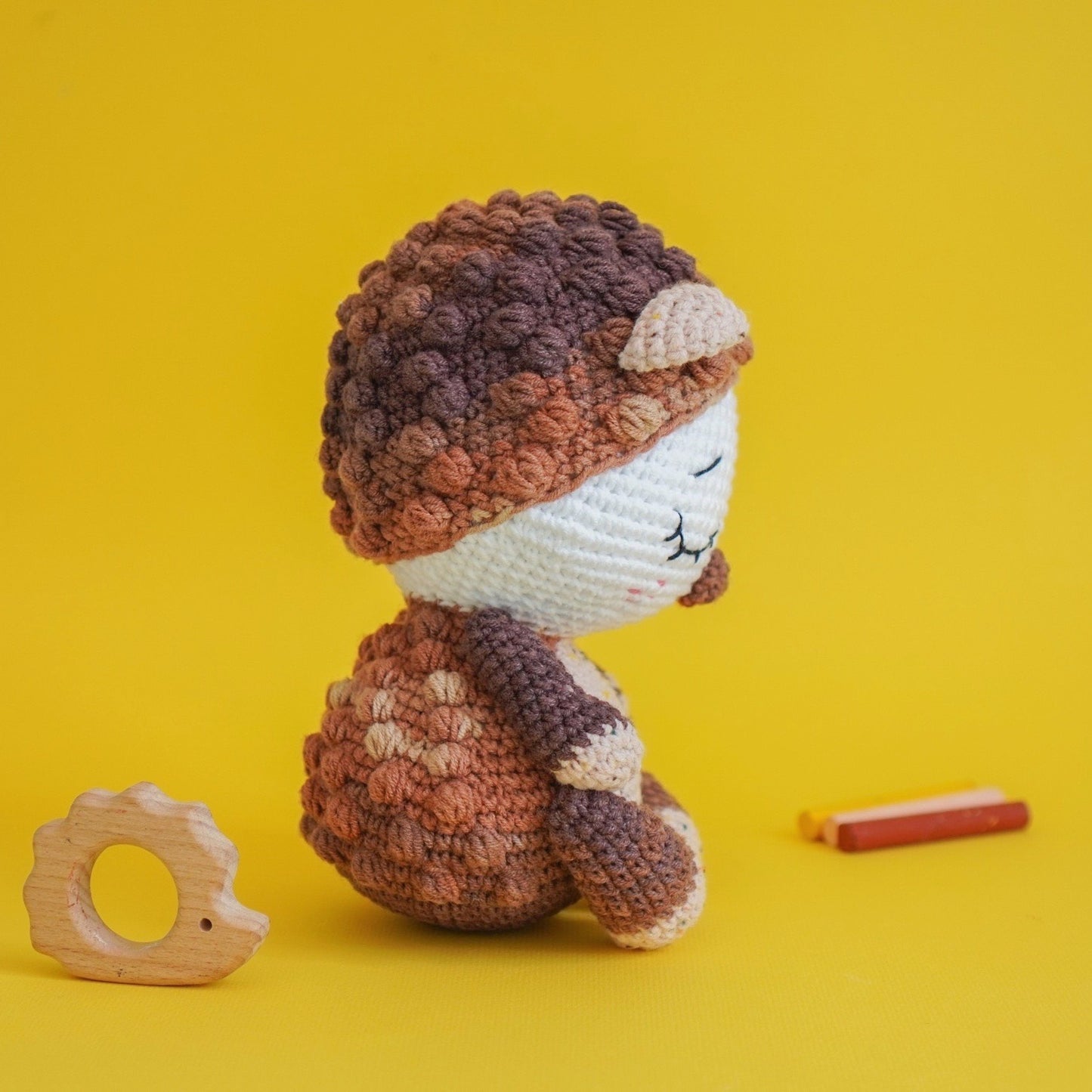 Heidi the Hedgehog Amigurumi Crochet Pattern (PDF)