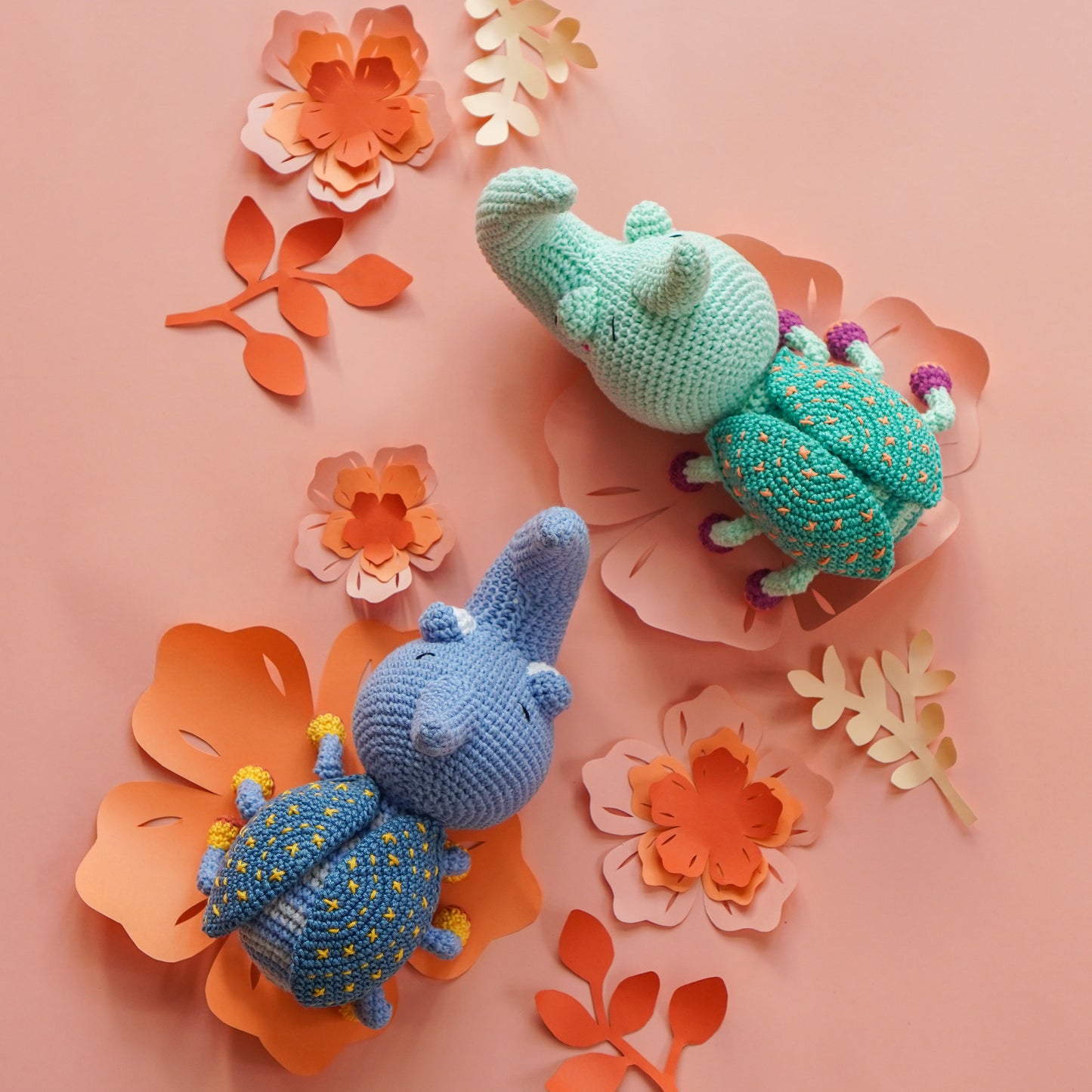 Hercules Beetle Crochet Pattern: Amigurumi Doll (PDF)