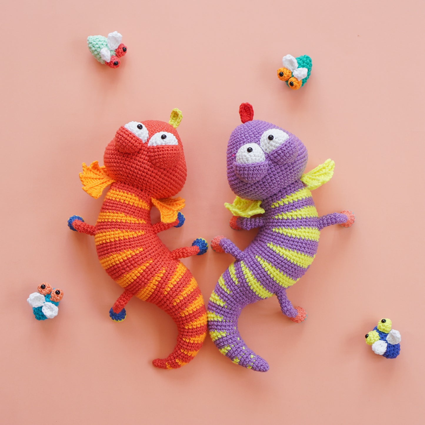 Amigurumi Bug Crochet Pattern Bundle PDF – 11 Insect Doll Plush Toys DIY Tutorial