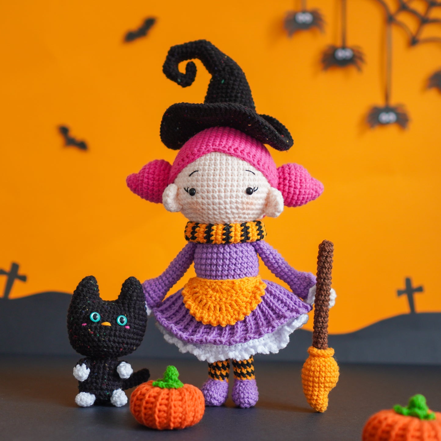 Combo 3 poupées d'Halloween