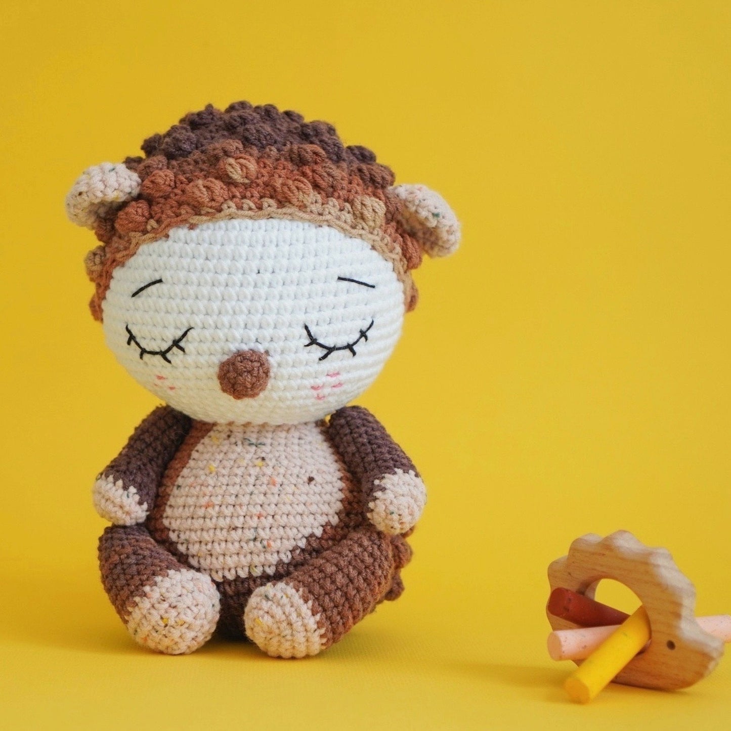 Heidi the Hedgehog Amigurumi Crochet Pattern (PDF)