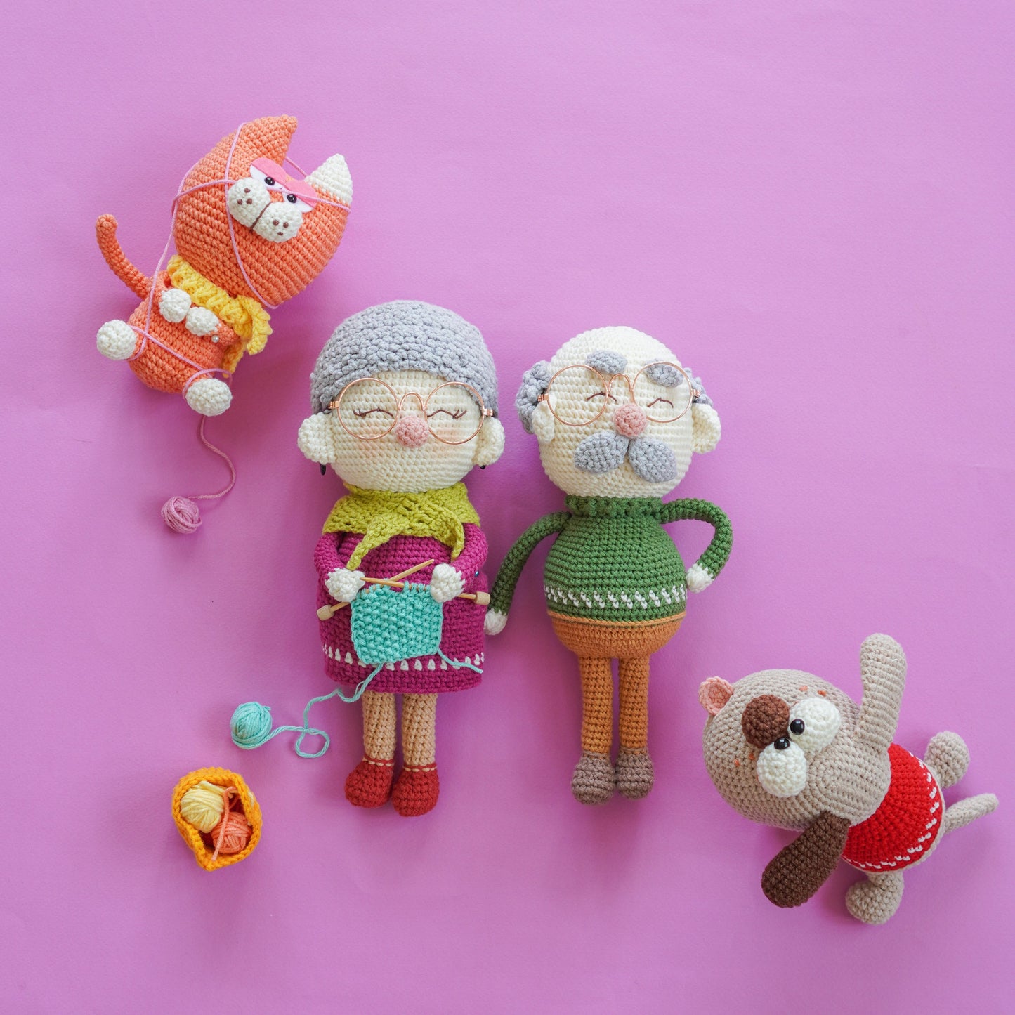 Full House : Memaw, Pepaw, Ginger & Bingo