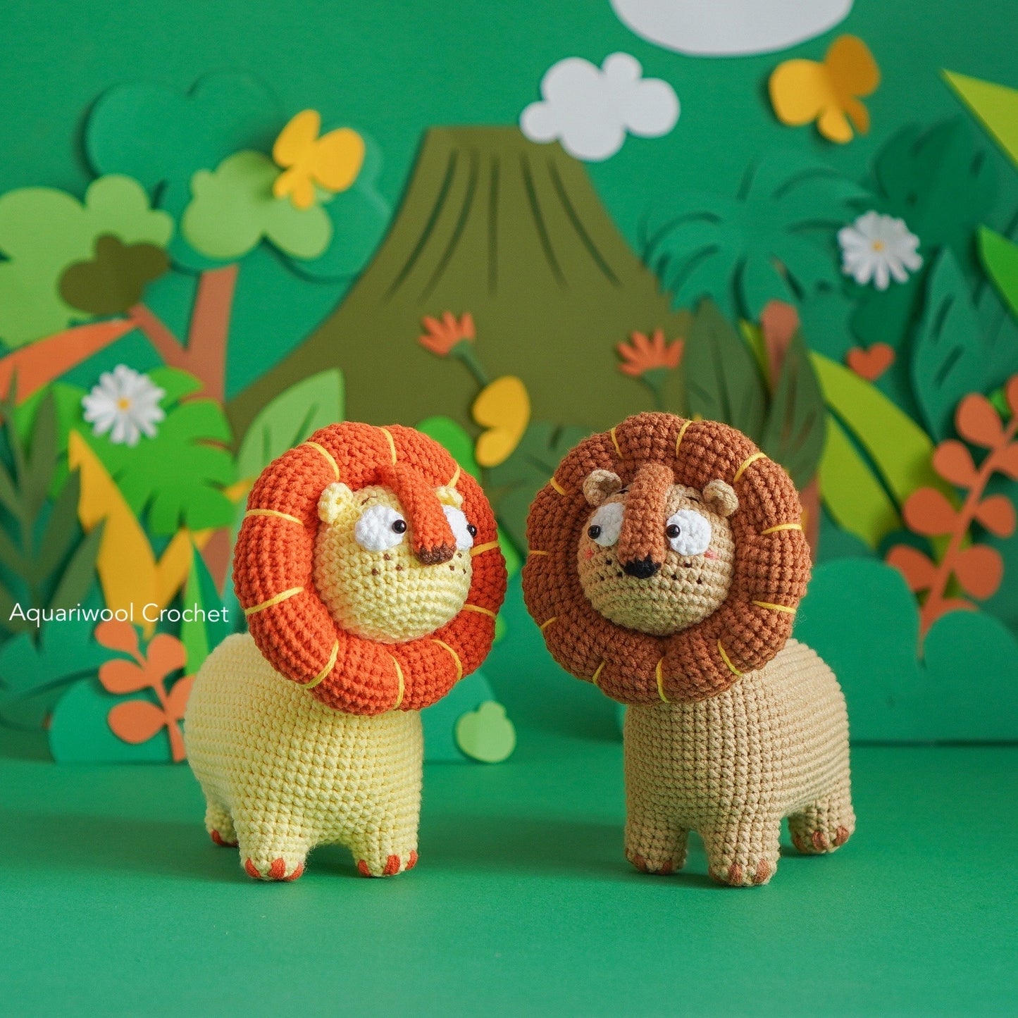 Lion Intro The Wild Crochet Pattern