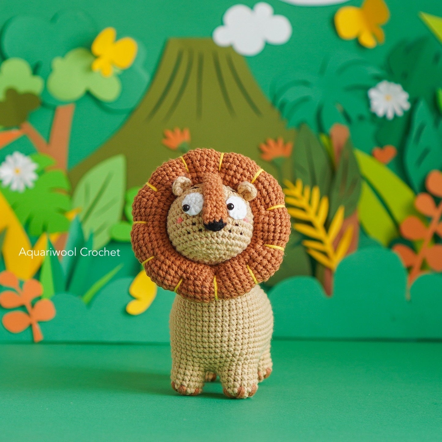 Lion Intro The Wild Crochet Pattern