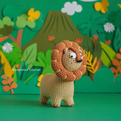 Lion Intro The Wild Crochet Pattern