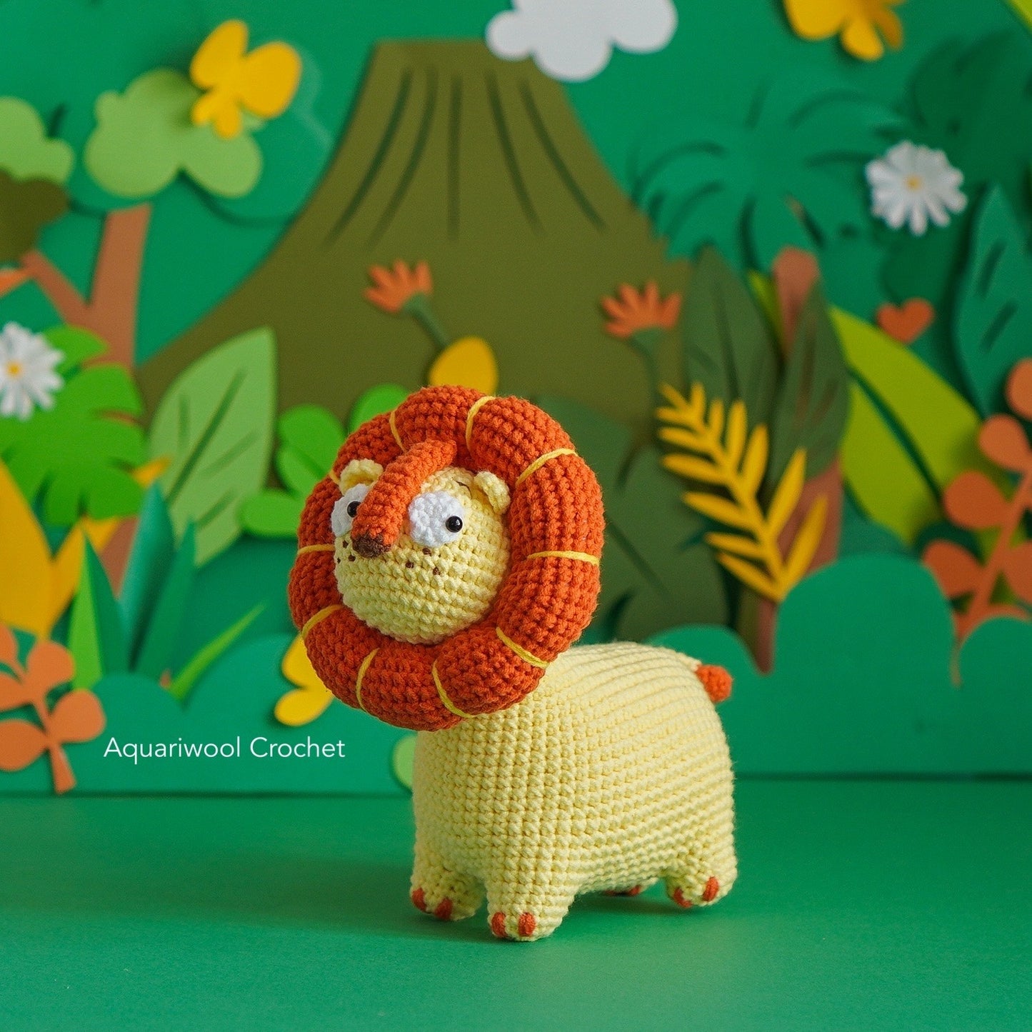 Lion Intro The Wild Crochet Pattern