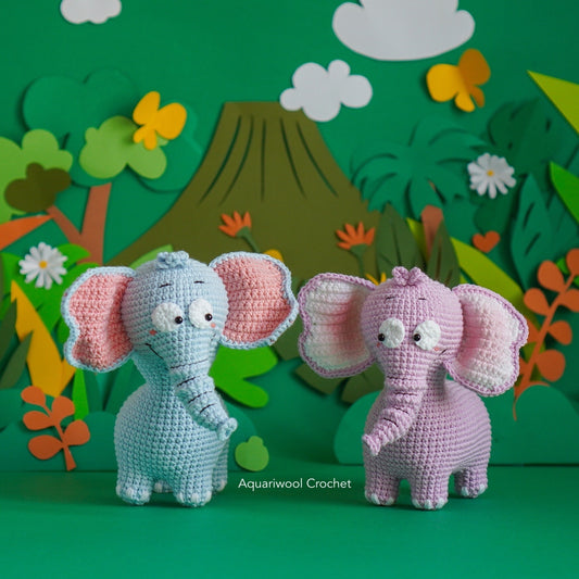 Elephant Intro The Wild Crochet Pattern