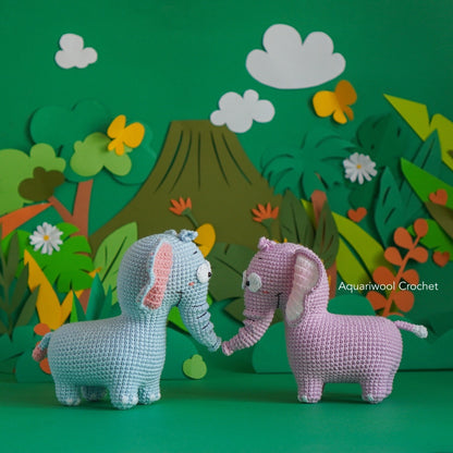 Elephant Intro The Wild Crochet Pattern