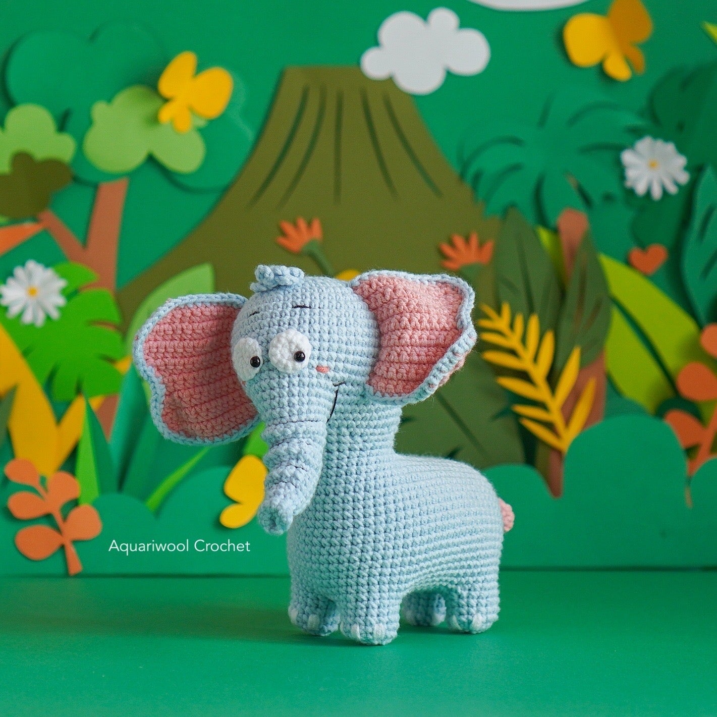 Elephant Intro The Wild Crochet Pattern