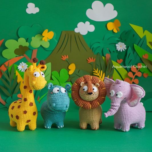 Bundle Amigurumi Into The Wild Crochet Pattern