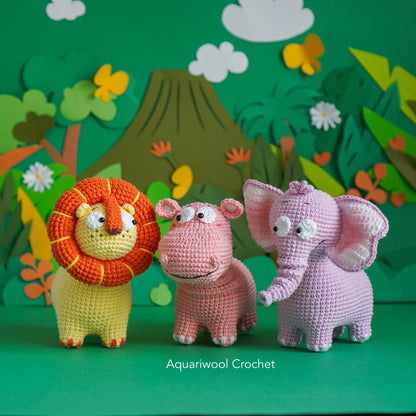 Bundle Amigurumi Into The Wild Crochet Pattern