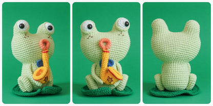 Froggy Trio Band Crochet Pattern