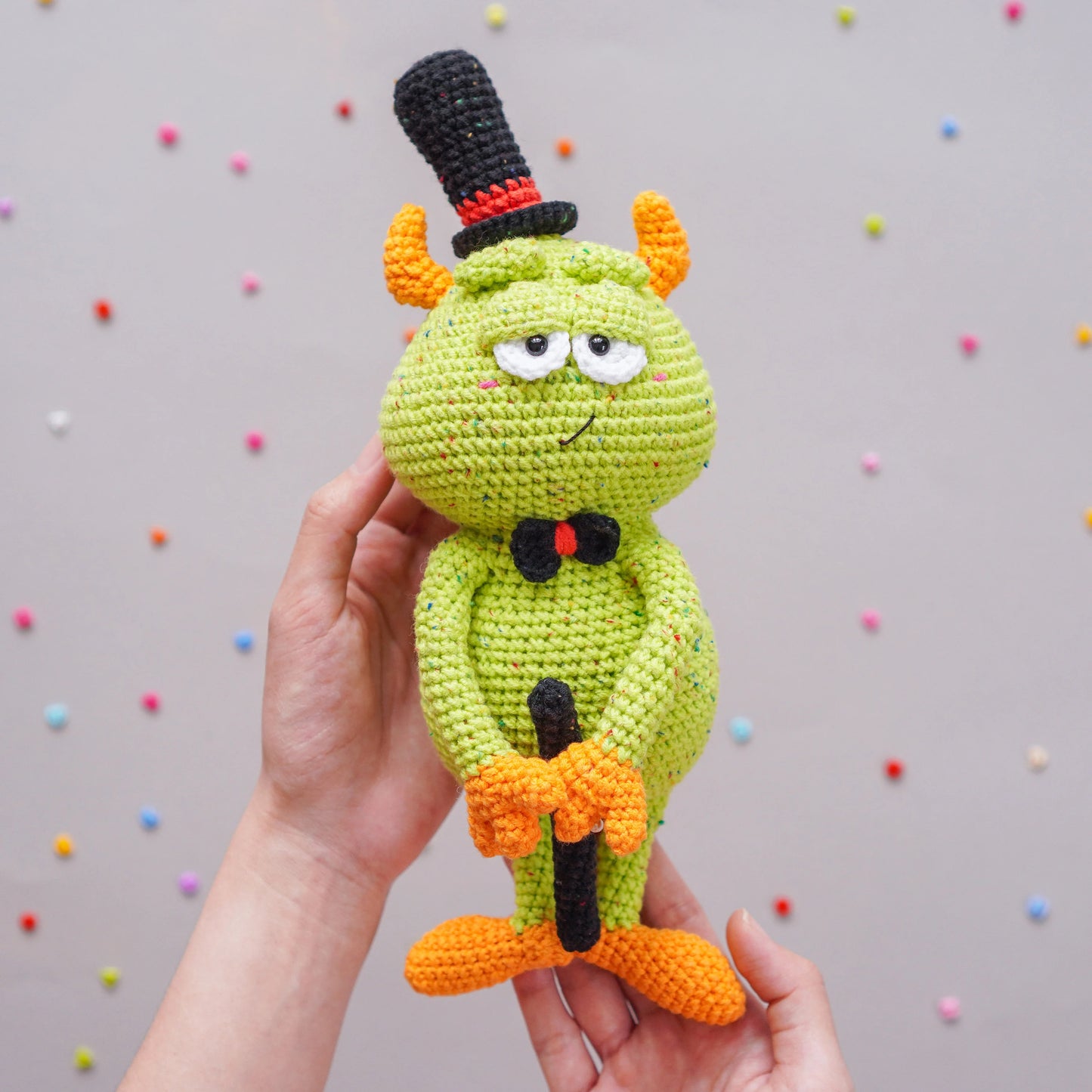 Mr. Monster-Halloween toys Crochet Pattern