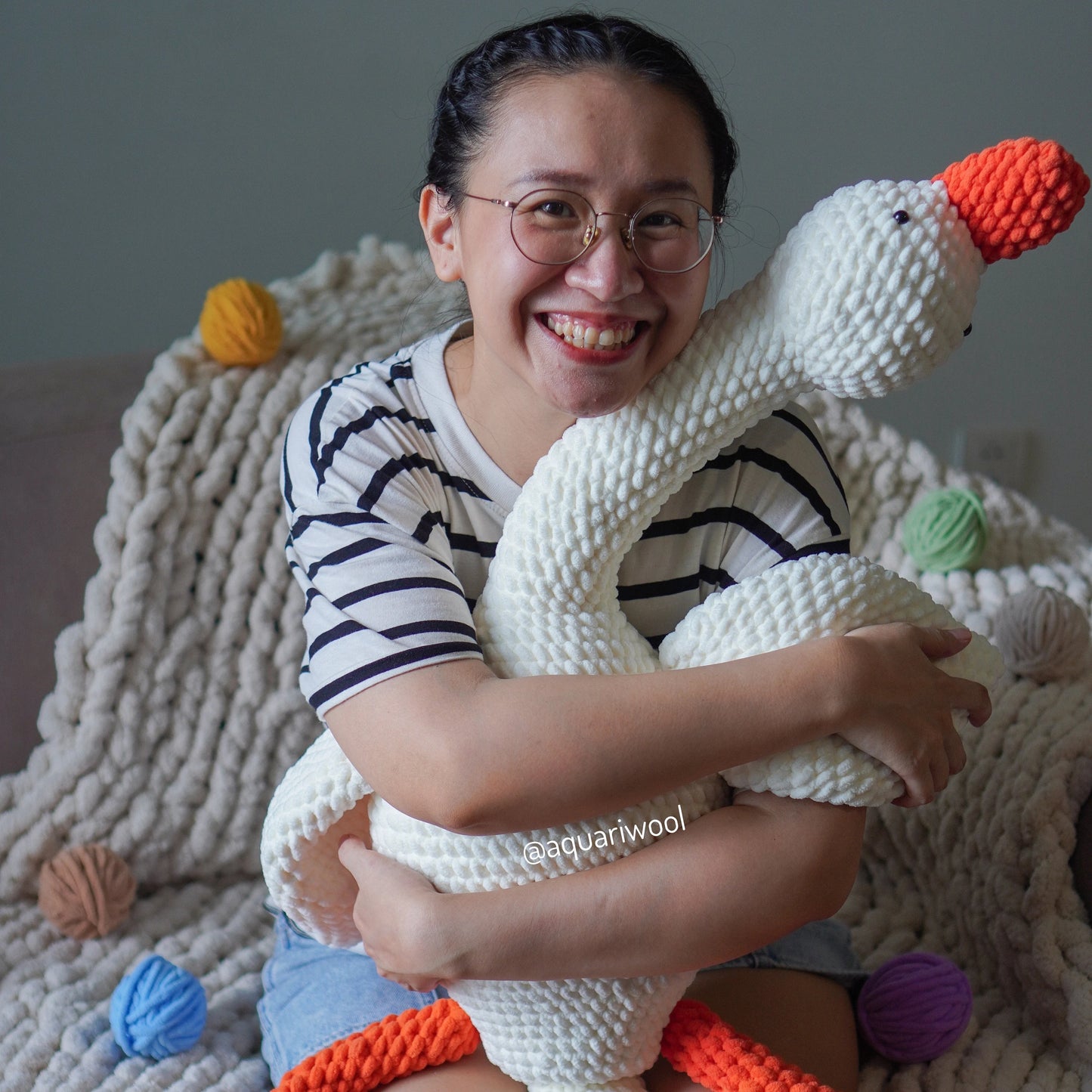 Crochet Snuggle Goose - Crochet Plushies Pattern