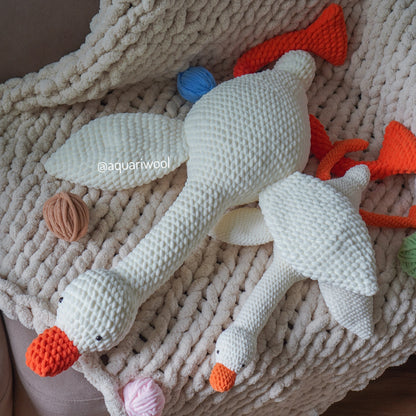 Crochet Snuggle Goose - Crochet Plushies Pattern