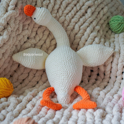 Crochet Snuggle Goose - Crochet Plushies Pattern