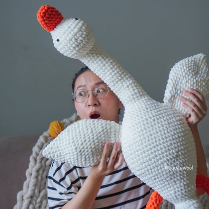 Crochet Snuggle Goose - Crochet Plushies Pattern