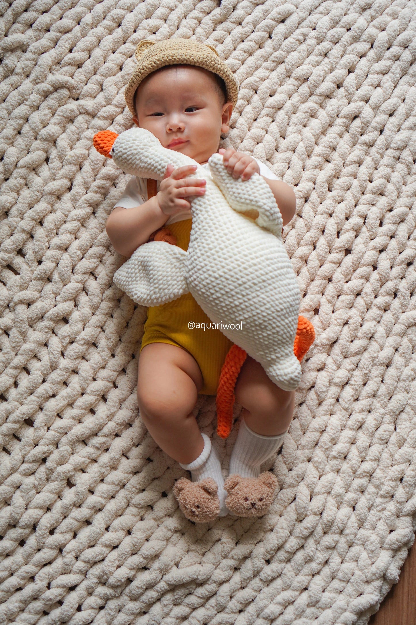 Crochet Snuggle Goose - Crochet Plushies Pattern