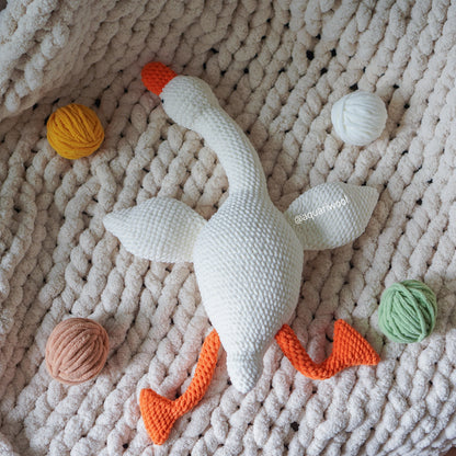 Crochet Snuggle Goose - Crochet Plushies Pattern