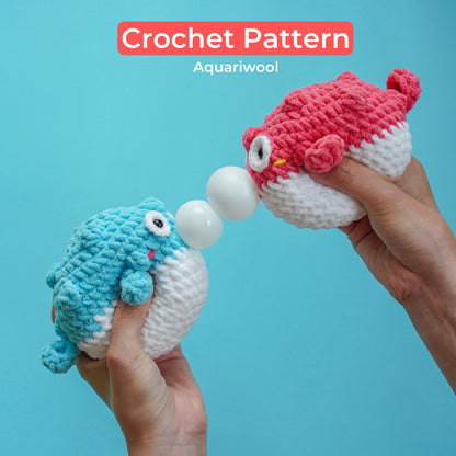 Bundle: Bubble Blowing-Crochet Plushies Pattern