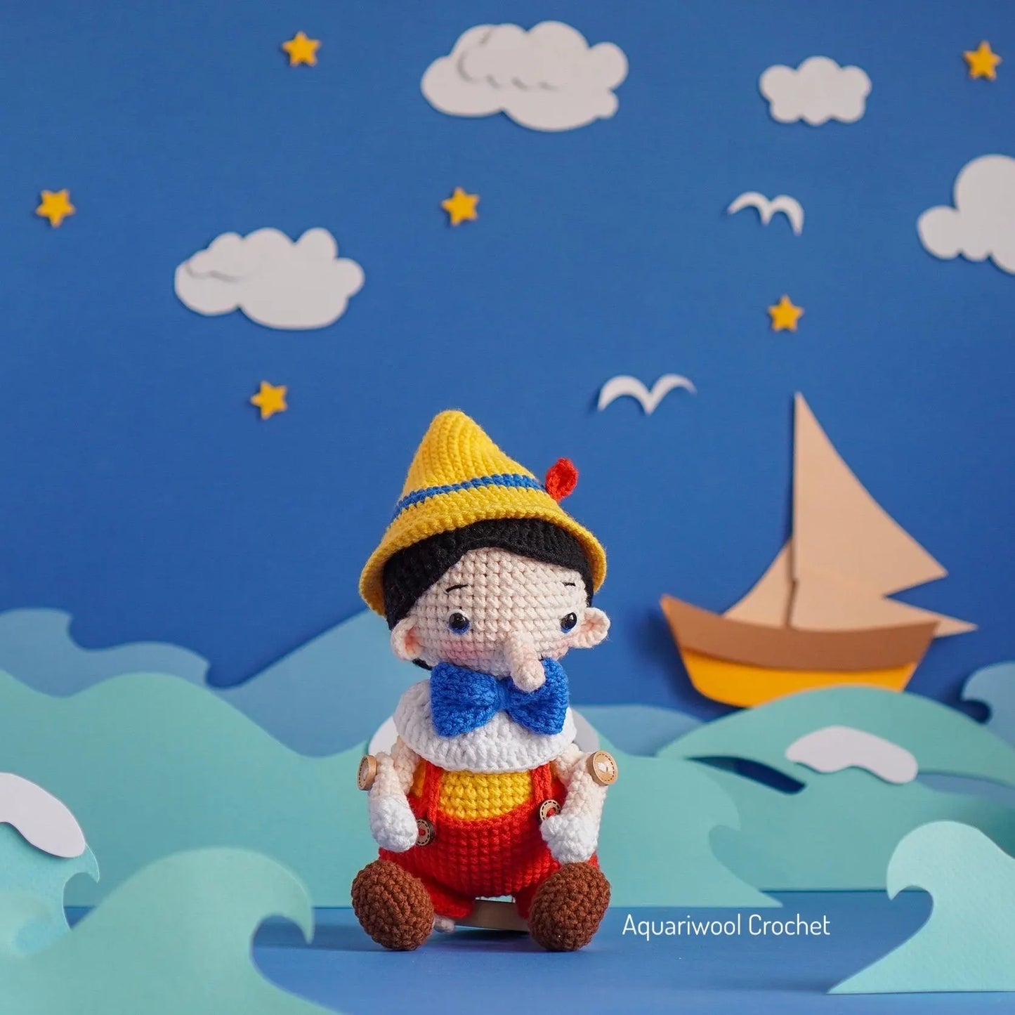 Alice au pays des merveilles (Amigurumi Pattern/Amigurumi Crochet Pattern/Crochet Amigurumi Pattern by Aquariwool)