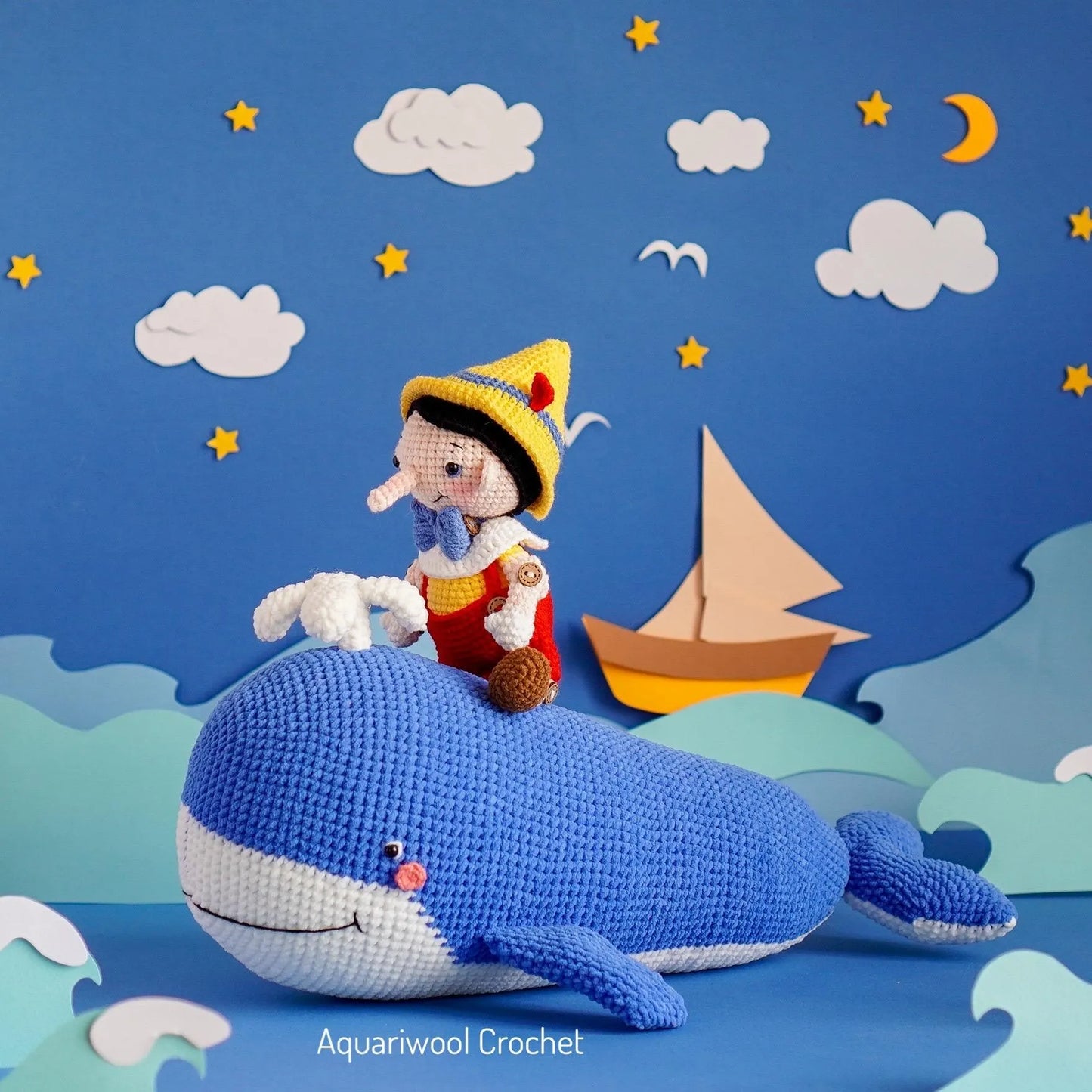 Alice au pays des merveilles (Amigurumi Pattern/Amigurumi Crochet Pattern/Crochet Amigurumi Pattern by Aquariwool)