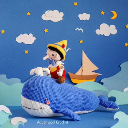 Alice au pays des merveilles (Amigurumi Pattern/Amigurumi Crochet Pattern/Crochet Amigurumi Pattern by Aquariwool)