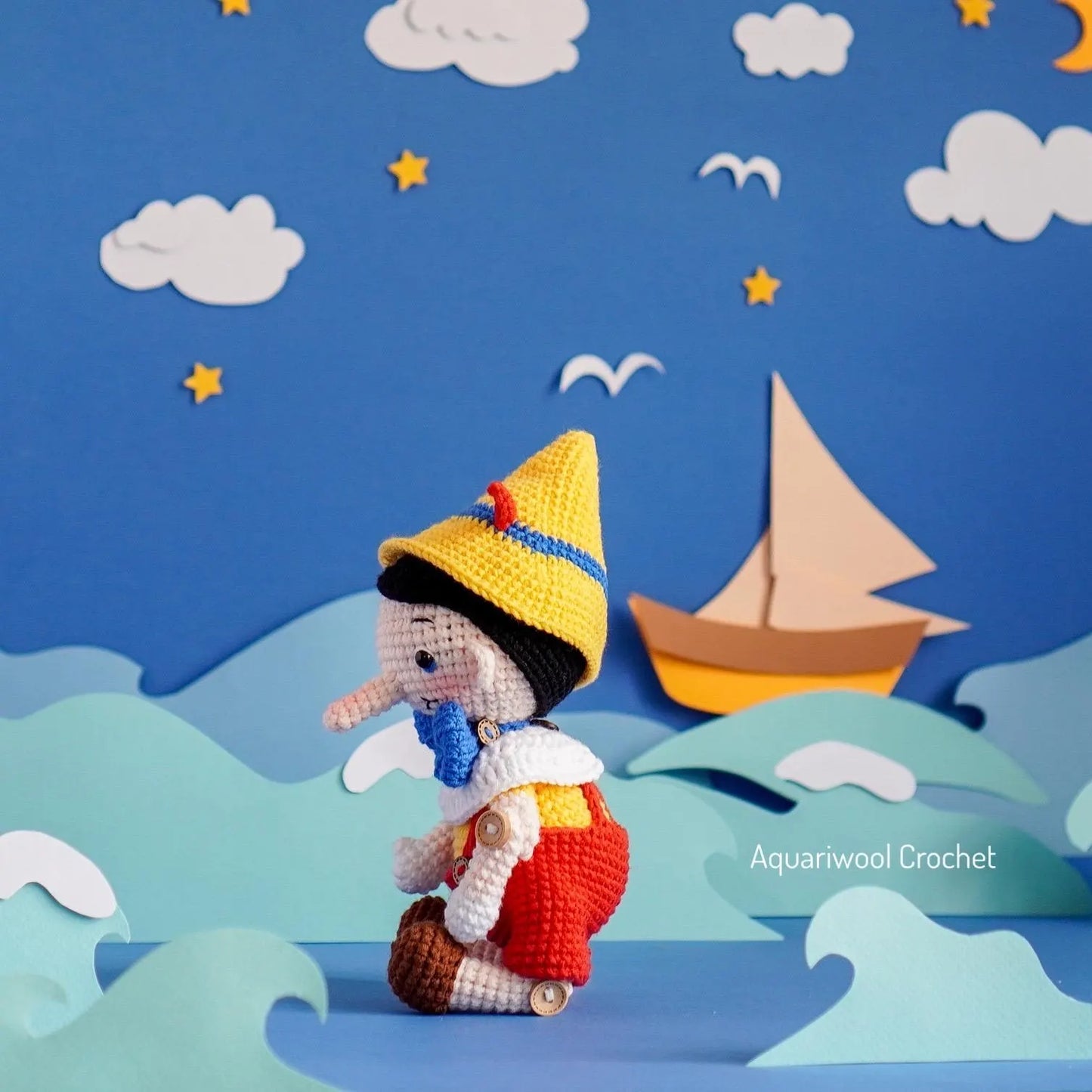 Alice au pays des merveilles (Amigurumi Pattern/Amigurumi Crochet Pattern/Crochet Amigurumi Pattern by Aquariwool)