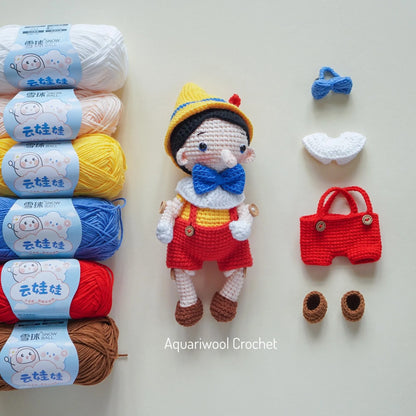 Alice au pays des merveilles (Amigurumi Pattern/Amigurumi Crochet Pattern/Crochet Amigurumi Pattern by Aquariwool)