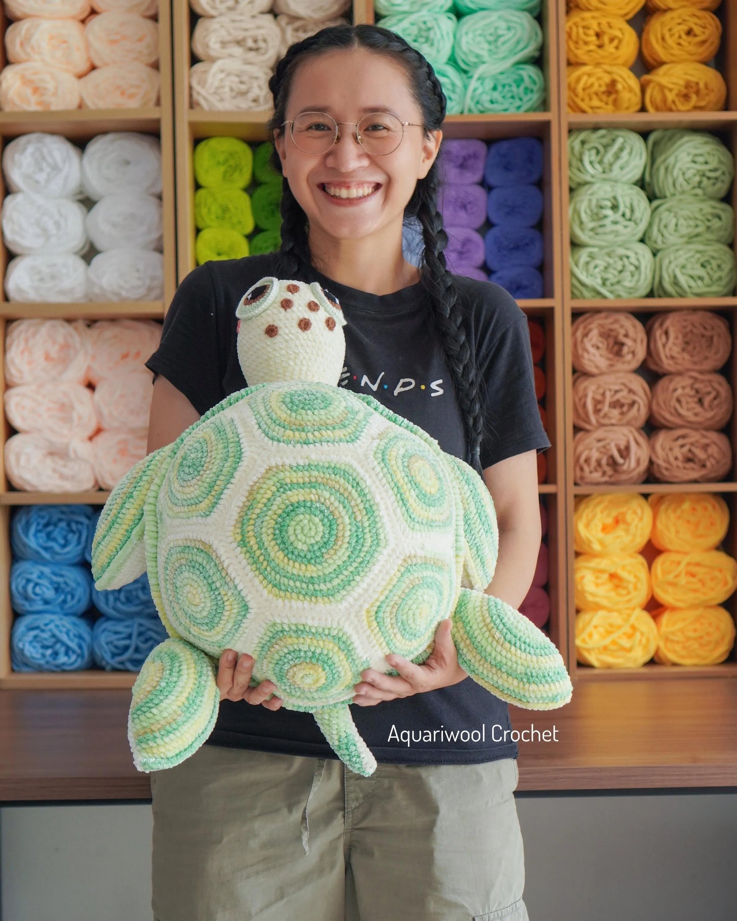 Amigurumi Crochet Pattern Bundle: Octopus, Turtle, Starfish, Stingray (PDF Download)