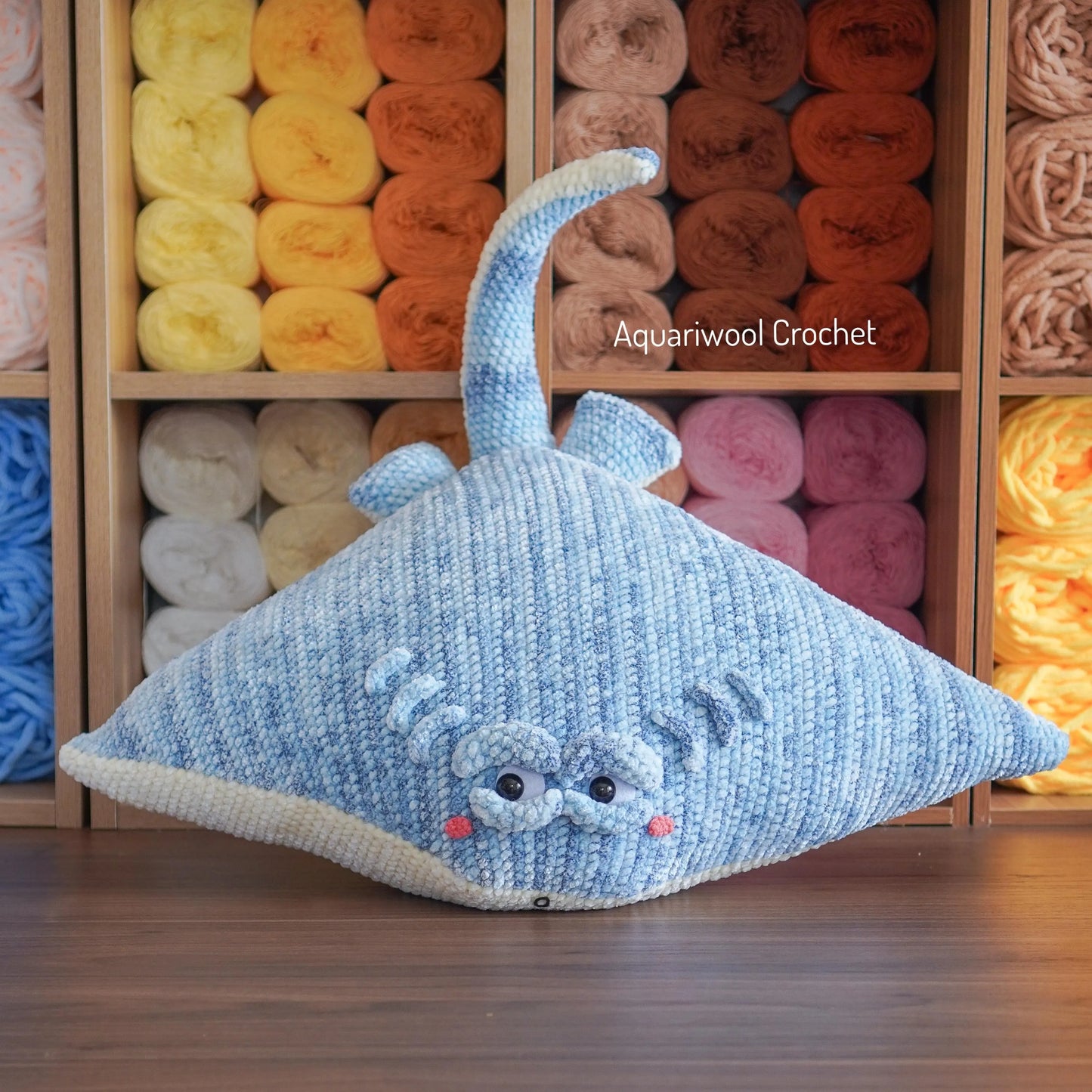 Amigurumi Crochet Pattern Bundle: Octopus, Turtle, Starfish, Stingray (PDF Download)