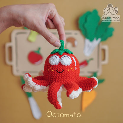 Botanimals Crochet Pattern Bundle: Kawaii Fruit Animal Amigurumi (PDF)