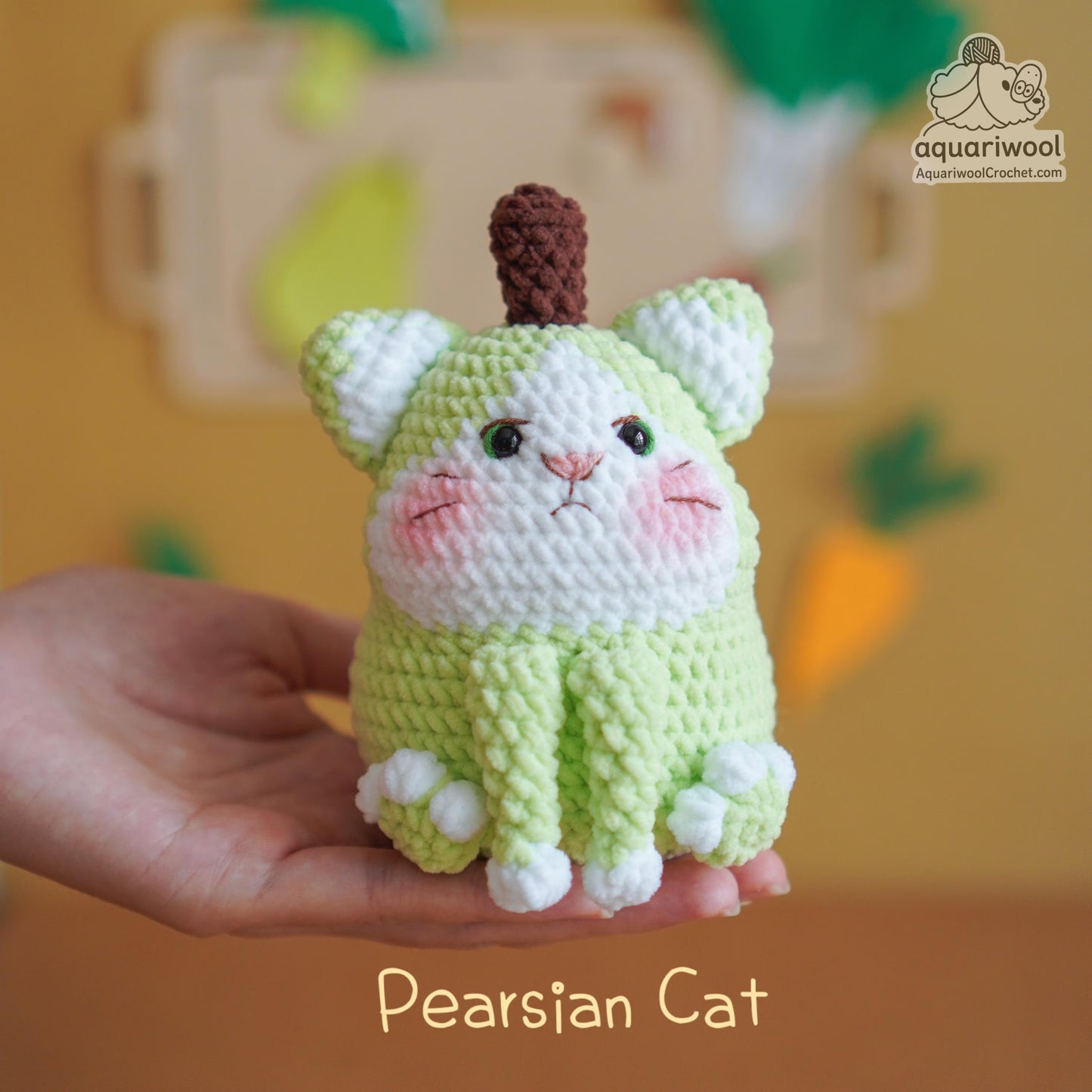 Botanimals Crochet Pattern Bundle: Kawaii Fruit Animal Amigurumi (PDF)
