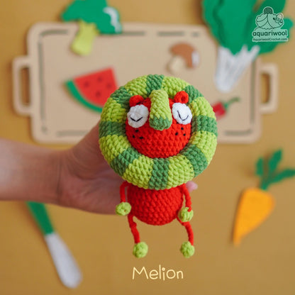 Botanimals Crochet Pattern Bundle: Kawaii Fruit Animal Amigurumi (PDF)