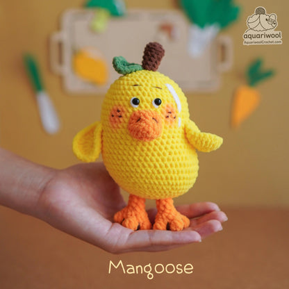Botanimals Crochet Pattern Bundle: Kawaii Fruit Animal Amigurumi (PDF)