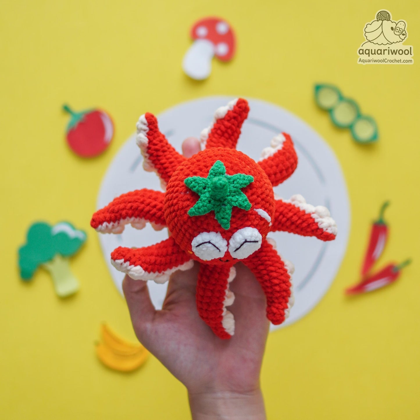 Botanimals Crochet Pattern Bundle: Kawaii Fruit Animal Amigurumi (PDF)