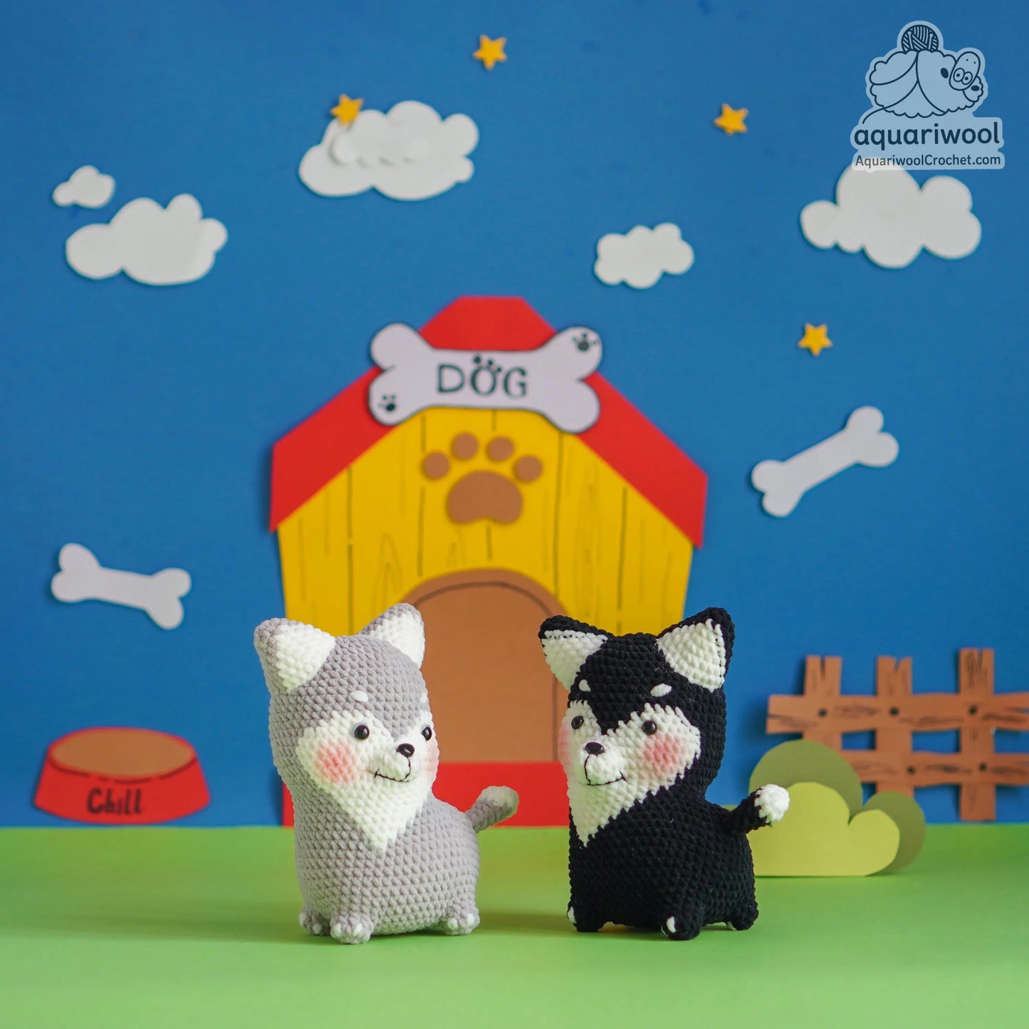 Alice au pays des merveilles (Amigurumi Pattern/Amigurumi Crochet Pattern/Crochet Amigurumi Pattern by Aquariwool)