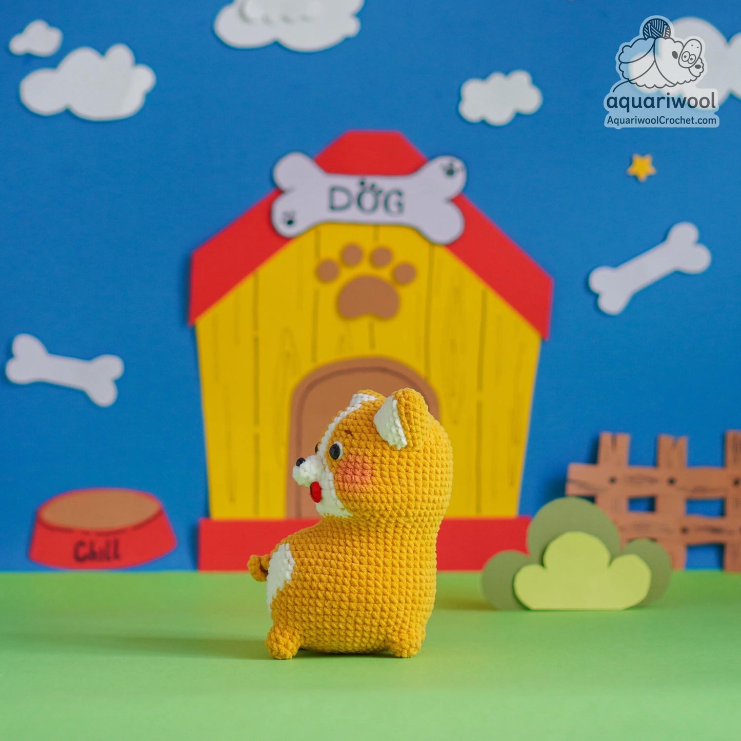 Alice au pays des merveilles (Amigurumi Pattern/Amigurumi Crochet Pattern/Crochet Amigurumi Pattern by Aquariwool)