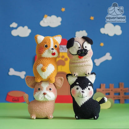 Alice au pays des merveilles (Amigurumi Pattern/Amigurumi Crochet Pattern/Crochet Amigurumi Pattern by Aquariwool)