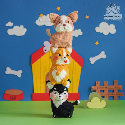 Alice au pays des merveilles (Amigurumi Pattern/Amigurumi Crochet Pattern/Crochet Amigurumi Pattern by Aquariwool)