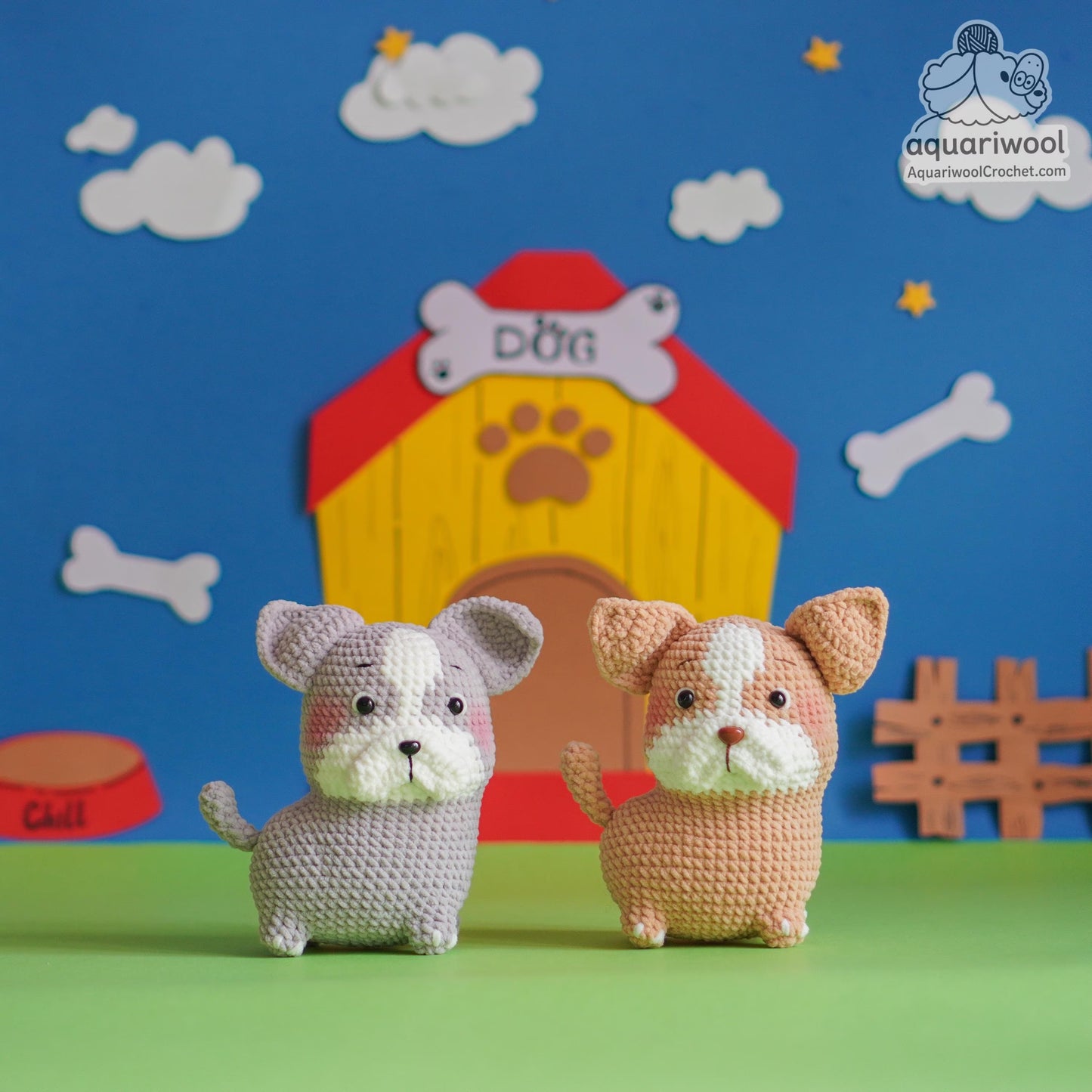 Alice au pays des merveilles (Amigurumi Pattern/Amigurumi Crochet Pattern/Crochet Amigurumi Pattern by Aquariwool)