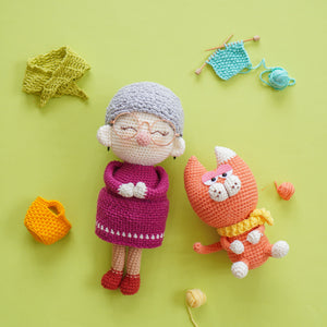 Amigurumi Pattern Doll PDF Crochet Pattern Tutorial Digital Download DIY  Joy the Teddy Bear Dolly Amigurumi Toy 