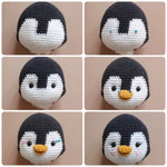 Load image into Gallery viewer, Little Red The Penguin Crochet Pattern by Aquariwool Crochet (Crochet Doll Pattern/Amigurumi Pattern for Baby gift)
