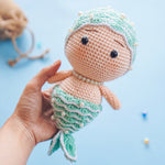 Load image into Gallery viewer, Bundle 3 in 1: Coral, Octopus &amp; Mermaid (Amigurumi Pattern/Amigurumi Crochet Pattern/Crochet Amigurumi Pattern by Aquariwool)
