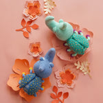 Load image into Gallery viewer, Hercules Beetle Crochet Pattern by Aquariwool Crochet (Crochet Doll Pattern/Amigurumi Pattern for Baby gift)
