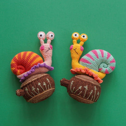 Slimy The Snail Slimy The Snail Crochet Pattern