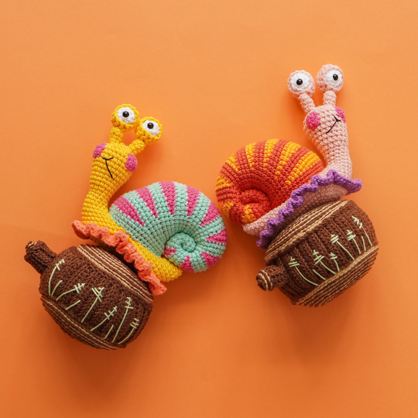 Slimy The Snail Slimy The Snail Crochet Pattern